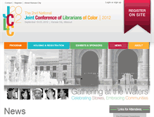 Tablet Screenshot of jclc-conference.com